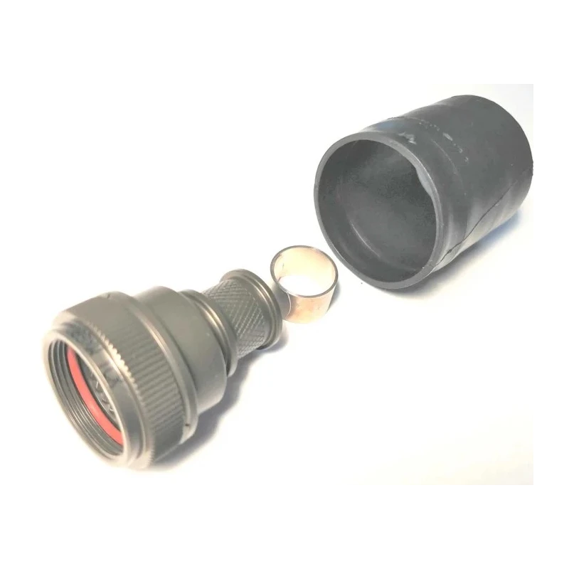 Amphenol Limited Circular Connector Backshell, Aluminium Alloy Housing, Straight Orientation, Shell Size 20 BK4Size 