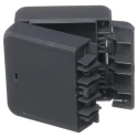 Bopla Bocube Series Graphite Grey Grey Lid ABS Enclosure IP68 IP66 47 mm Height 89 mm Length 80 96031114 B 080805 ABS-7024