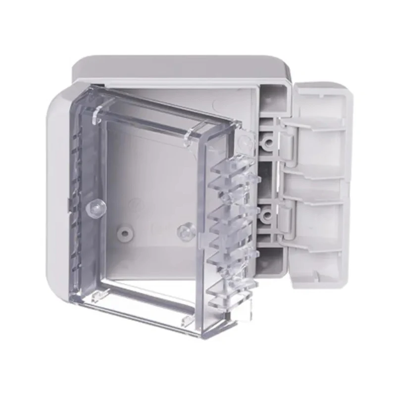 Bopla Bocube Series Light Grey Transparent Lid Polycarbonate Enclosure IP66 IP68 IK07 47mm x 96021115 B 080805 PC-V0-G-7035