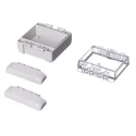 Bopla Bocube Series Light Grey Transparent Lid Polycarbonate Enclosure IP66 IP68 IK07 47mm x 96021115 B 080805 PC-V0-G-7035