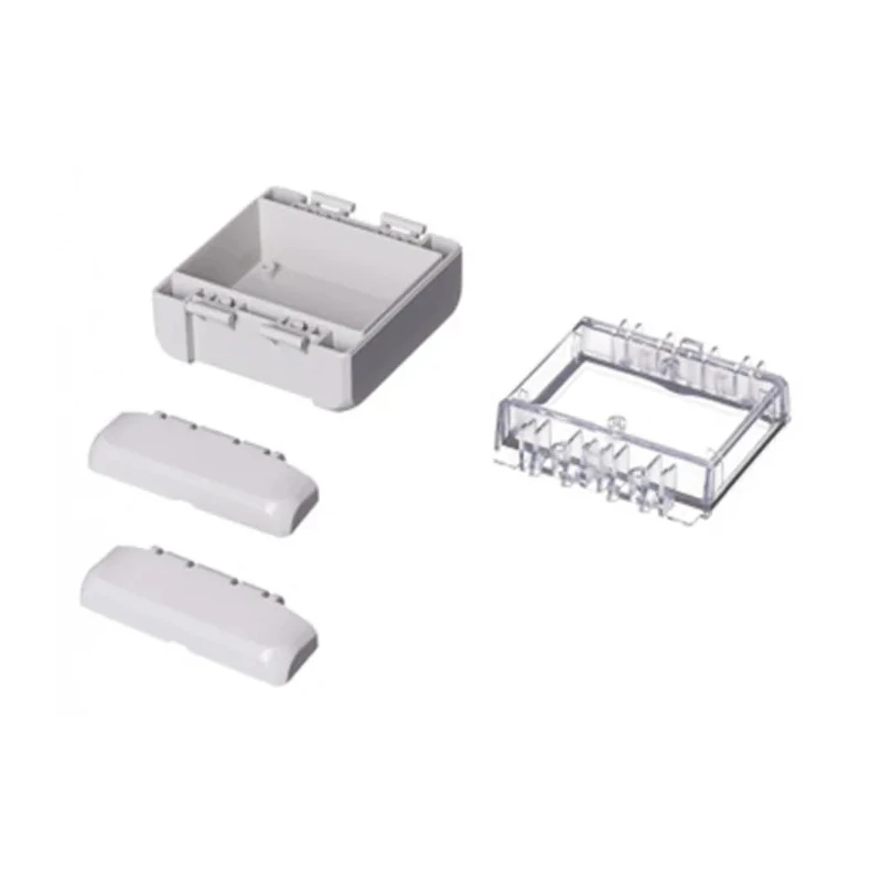 Bopla Bocube Series Light Grey Transparent Lid Polycarbonate Enclosure IP66 IP68 IK07 47mm x 96021115 B 080805 PC-V0-G-7035