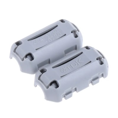 TDK Openable Ferrite Sleeve, Diameter 7 mm, Aperture 1, External Dimensions 16.5 mm x 17.4 mm x 30 mm, High ZCAT1730-0730A
