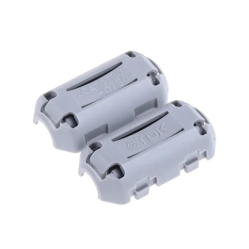 TDK Openable Ferrite Sleeve, Diameter 7 mm, Aperture 1, External Dimensions 16.5 mm x 17.4 mm x 30 mm, High ZCAT1730-0730A