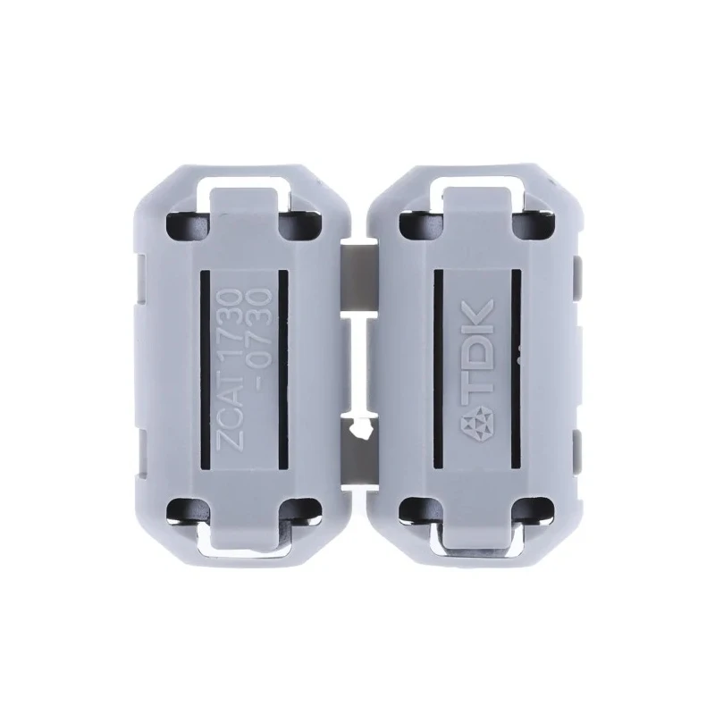 TDK Openable Ferrite Sleeve, Diameter 7 mm, Aperture 1, External Dimensions 16.5 mm x 17.4 mm x 30 mm, High ZCAT1730-0730A