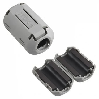 TDK Openable Ferrite Sleeve Diameter 13 mm Aperture 19.5x17.4x35 mm Impedance 30-100 Ω For Suppression ZCAT2436-1330A