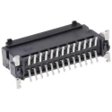 ERNI SMC Series Straight Surface PCB Header 26 Contacts 1.27 mm Pitch 2 Row Shrouded 063209 / 063209-E