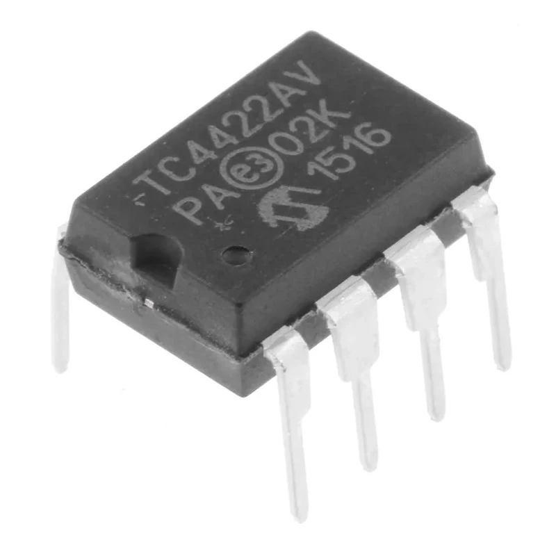Microchip MOSFET Gate Driver 10 A 8-Pin PDIP 18-20V TC4422AVPA