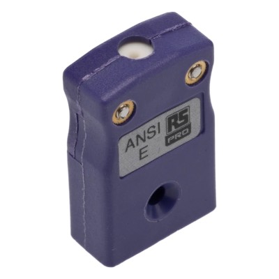 RS PRO Thermocouple Connector for Use with Type E Thermocouple IEC RoHS Compliant 774-7197