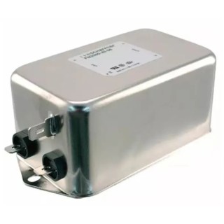 Schaffner Chassis Mount EMI Filter 20 A 250V AC/DC 400Hz Fast-On 1 Phase FN2060