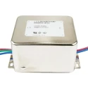 Schaffner Chassis Mount EMI Filter 250V ac/dc 16A 400Hz Two Stage Wire 1 Phase FN2070