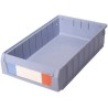 RS PRO Polypropylene Storage Bin 90 mm x 234 mm x 400 mm Blue 775-5303