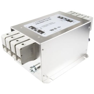 Schaffner Chassis Mount 3 Phase EMI Filter, Terminal Block, 120 A, 520V AC, 60Hz, Model FN3256