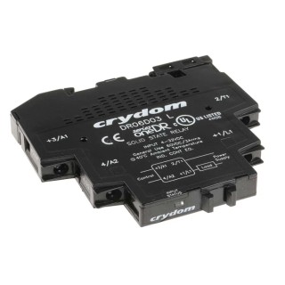 Crydom Solid State Interface Relay DR06D03 Control 32V DC DIN Rail Screw Mount