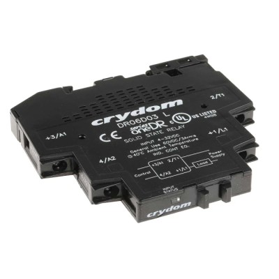 Crydom Solid State Interface Relay DR06D03 Control 32V DC DIN Rail Screw Mount