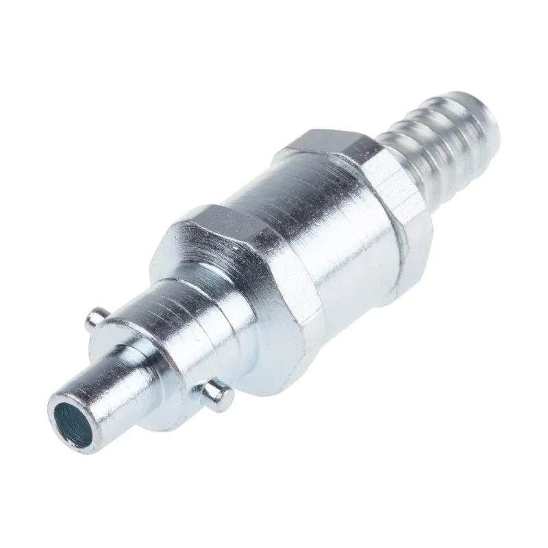 RS PRO Steel Pneumatic Quick Connect Coupling 3/8 in Male G 9.5mm Hose Tailpiece 776-8365