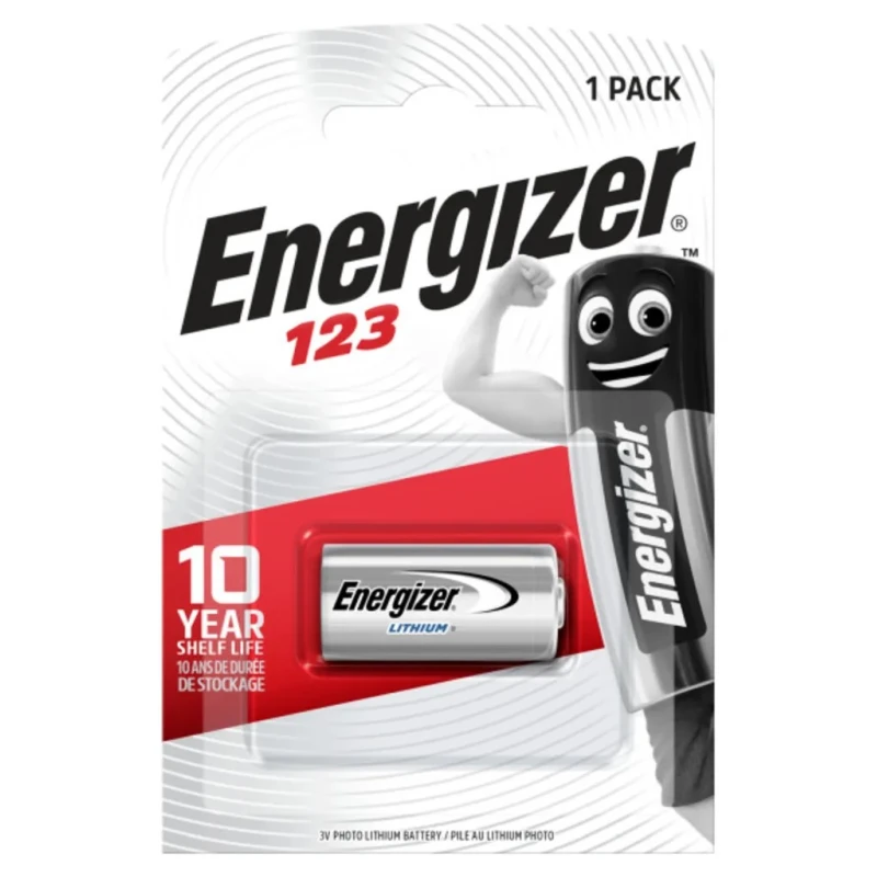 Energizer Lithium Manganese Dioxide 3 V Camera Battery 1.5 Ah 7638900052008