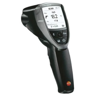 Fluke Infrared Thermometer, -30°C to 600°C Measurement Range, ±1.5 °C / ±1 °C / ±2.5 °C Accuracy, Adjustable 0560 8351