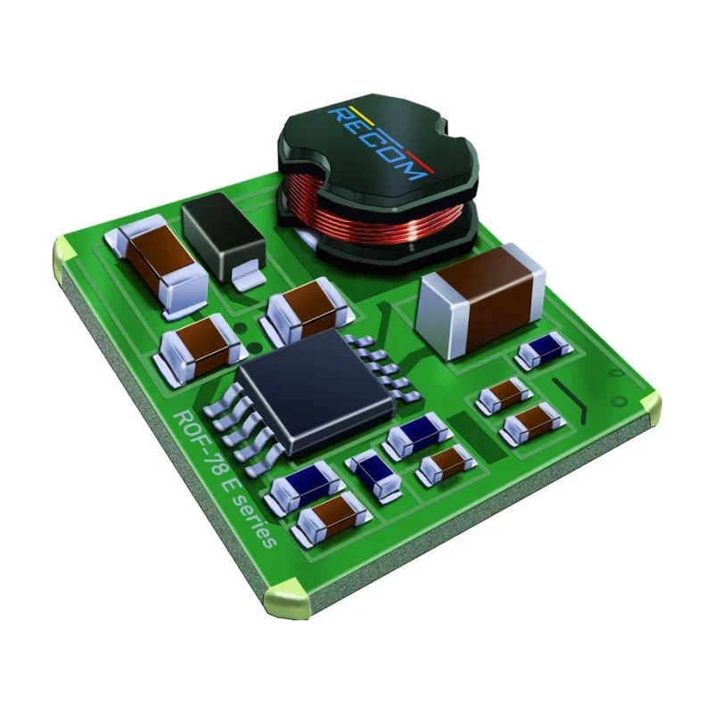 Recom Switching Regulator Surface Mount 3.3V DC Output Voltage 500mA Output Current 1.65W ROF-78E3.3-0.5SMD-R