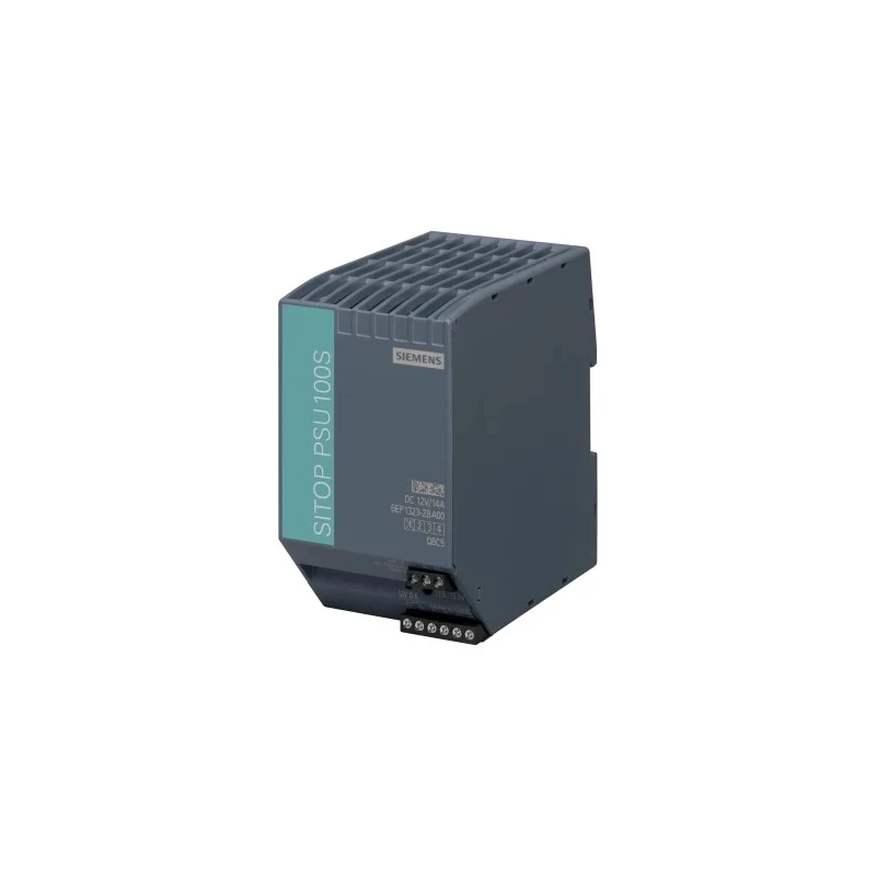 Siemens SITOP PSU100S Switched Mode DIN Rail Power Supply 264V AC Input 28V DC Output 14A 168W PSU100S