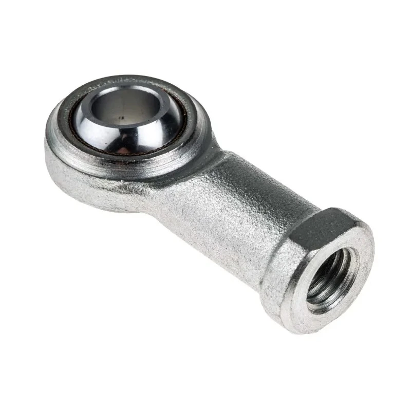 RS PRO M12 x 1.75 Female Steel Rod End, 12mm Bore, 65mm Width, Dynamic Load 26700N, Static Load 14000N 198-8995