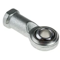 RS PRO M12 x 1.75 Female Steel Rod End, 12mm Bore, 65mm Width, Dynamic Load 26700N, Static Load 14000N 198-8995