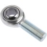 RS PRO Steel Rod End Bearing M20 x 1.5 Male Thread, 20mm Bore, 101mm Width 198-9156