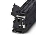 Phoenix Contact Fuse Modular Terminal Block Black 1-Level Fused Screw 630V 10A UT 6-HESI (6.3X32) 3046401