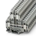 Phoenix Contact Grey Feed Through Double Level Terminal Block 0.5mm² to 16mm², 57A, 500V, Screw Termination UKKB 3003567