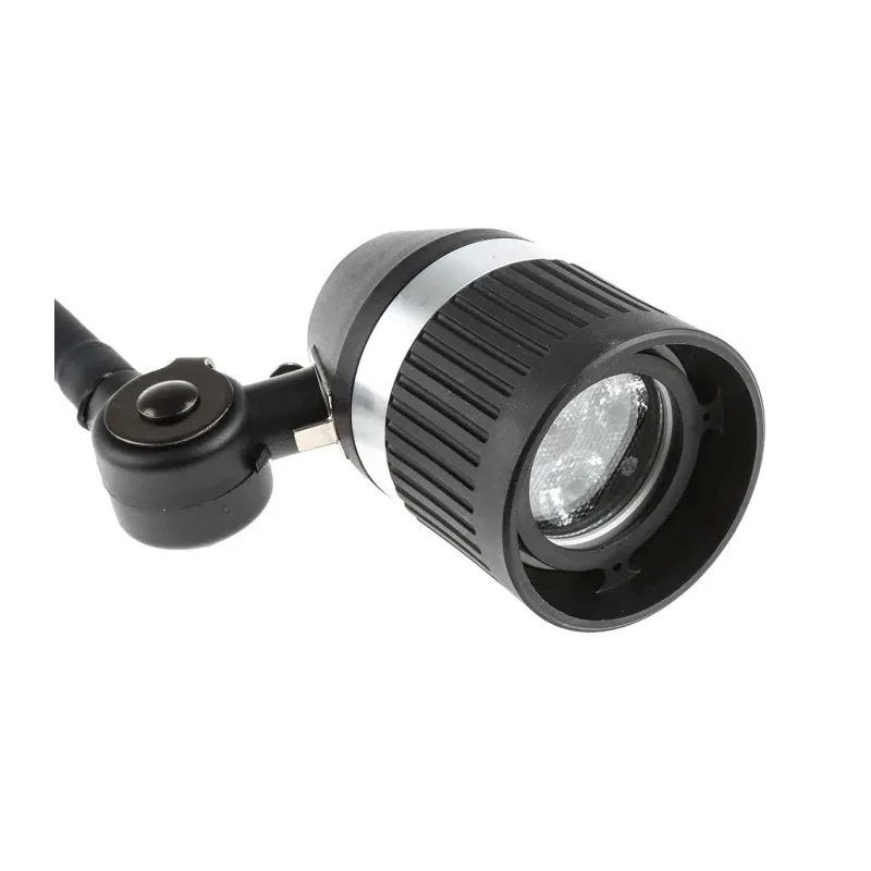 RS PRO LED Machine Light, 3 W, 100V AC, 277V AC, Flexible Neck, IP20, 520mm Arm Length, 1.8m Cable 777-7952