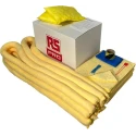 RS PRO Chemical Spill Kit 120 Litre Absorbent Capacity with Pads, Socks, Pillows, and Hazard Waste Accessories 776-9712