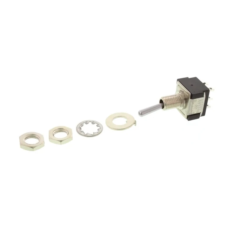 KNITTER-SWITCH Toggle Switch Panel Mount On-On DPDT Solder Terminal 30 V dc 250 V ac MTA 206 N