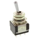 KNITTER-SWITCH Toggle Switch Panel Mount On-On DPDT Solder Terminal 30 V dc 250 V ac MTA 206 N