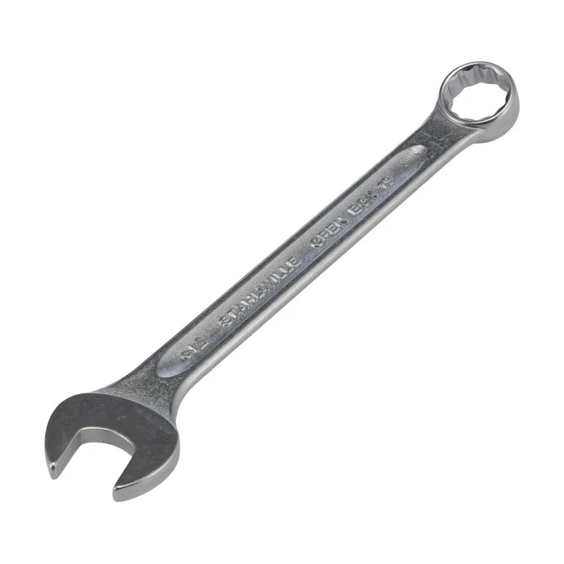 STAHLWILLE Combination Spanner 9/16 in x 9/16 in, Chrome Alloy Steel, 165mm Overall Length 40483434