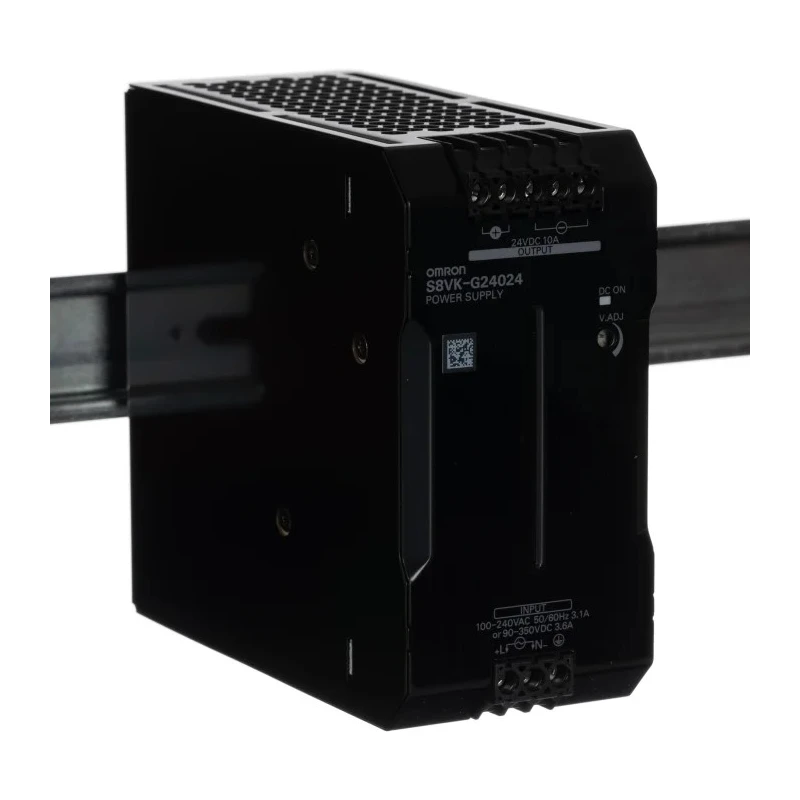 Omron S8VK-G Switched Mode DIN Rail Power Supply 1 Phase 240W 24V DC 10A Output 