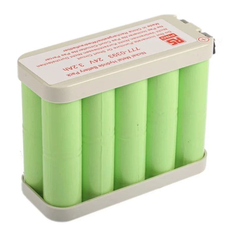 RS Pro 24 V Nickel Metal Hydride Rechargeable Battery Pack 20 Cells 3.2 Ah 777-0393
