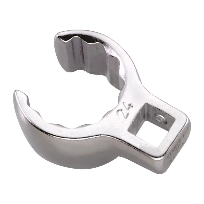 STAHLWILLE Crow Foot Spanner Head Chrome Finish 3/8 in Insert 5/8 in 02490036