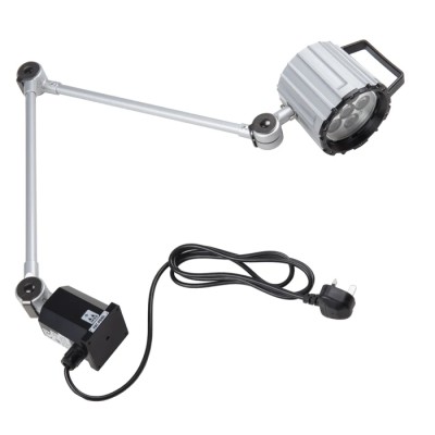 RS PRO LED Machine Light 9W 260V AC Adjustable Arm IP65 400mm Reach 800mm Arm Length MODEL 777-8028