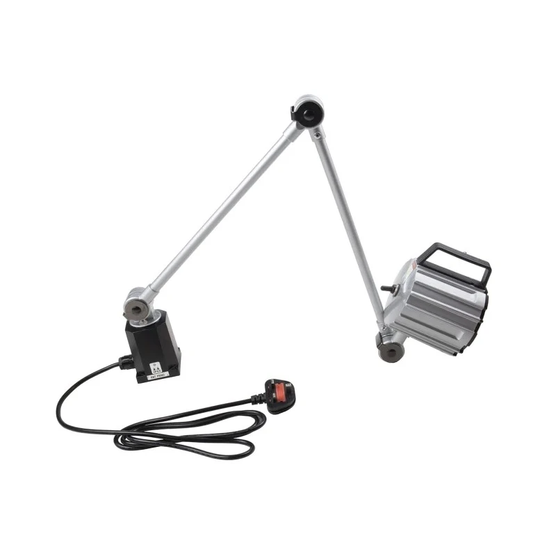 RS PRO LED Machine Light 9W 260V AC Adjustable Arm IP65 400mm Reach 800mm Arm Length MODEL 777-8028