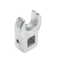 STAHLWILLE Crow Foot Spanner Head, 1/4 in Insert Size, 10 mm Chrome Alloy Steel, Chrome Finish 01200010