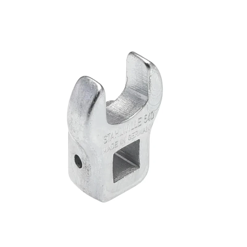 STAHLWILLE Crow Foot Spanner Head, 1/4 in Insert Size, 10 mm Chrome Alloy Steel, Chrome Finish 01200010