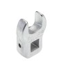 STAHLWILLE Crow Foot Spanner Head, 1/4 in Insert Size, 10 mm Chrome Alloy Steel, Chrome Finish 01200010