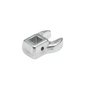 STAHLWILLE Crow Foot Spanner Head, 1/4 in Insert Size, 10 mm Chrome Alloy Steel, Chrome Finish 01200010