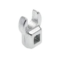 STAHLWILLE Crow Foot Spanner Head, 1/4 in Insert Size, 10 mm Chrome Alloy Steel, Chrome Finish 01200010