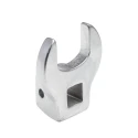 STAHLWILLE Crow Foot Spanner Head 20 mm, 3/8 in Insert, Chrome Finish 02200020