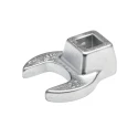 STAHLWILLE Crow Foot Spanner Head 20 mm, 3/8 in Insert, Chrome Finish 02200020