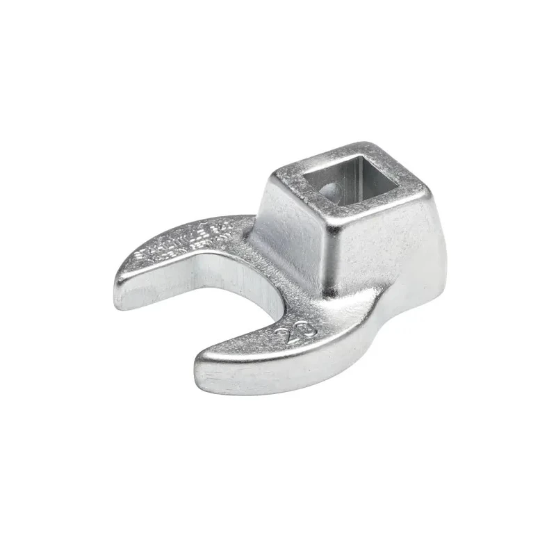 STAHLWILLE Crow Foot Spanner Head 20 mm, 3/8 in Insert, Chrome Finish 02200020