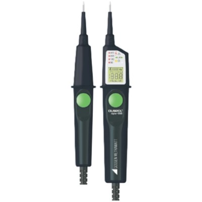 Gossen Metrawatt DUSPOL Digital 1000 LCD Voltage Tester 1000 V AC 1200 V Continuity Check Battery Powered CAT IV M611F