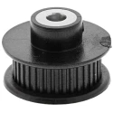 RS PRO Timing Belt Pulley Glass Filled Polycarbonate, Aluminium 6 mm Belt Width 2 mm Pitch 36 Teeth PP36MXL025MI