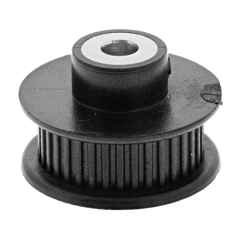RS PRO Timing Belt Pulley Glass Filled Polycarbonate, Aluminium 6 mm Belt Width 2 mm Pitch 36 Teeth PP36MXL025MI