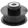 RS PRO Timing Belt Pulley Glass Filled Polycarbonate, Aluminium 6 mm Belt Width 2 mm Pitch 36 Teeth PP36MXL025MI